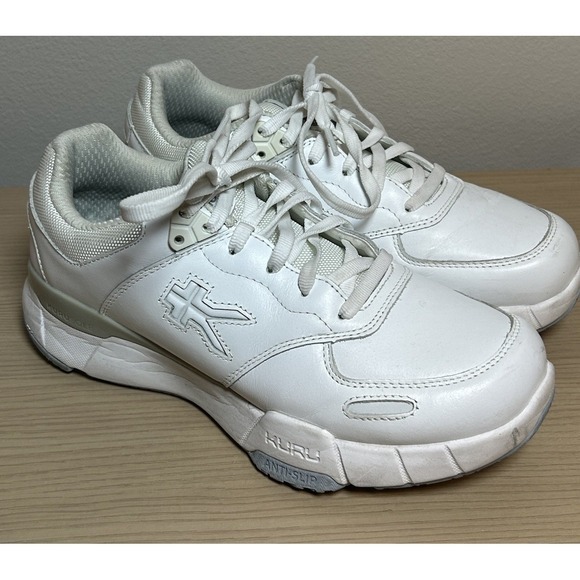 KURU Footwear Shoes - KURU Kinetic 2 Women Sneaker 8.5 White Anti Slip‎ Comfort Walking Standing Work